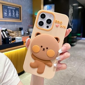 COVERLY for iPhone 16 3D Teddy Bear