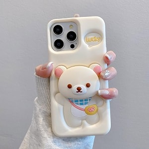 COVERLY for iPhone 16 3D Teddy Bear