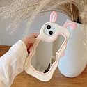 COVERLY for iPhone 16 Bunny Case 3D