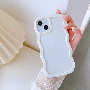 COVERLY for iPhone 16 Case Clear Curvy
