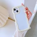 COVERLY for iPhone 16 Case Transparent Curly