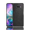 COVERLY for LG V50S ThinQ Back Cover | Flexible Crocodile Pu Leather | Full Camera Protection | Raised Edges | Super Soft-Touch Feel Hard Case | Protective Cover | Leather Case for LG V50S ThinQ