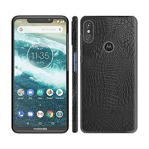 coverly for motorola p30 note back cover  flexible crocodile pu leather  full camera protection  raised edges  super soft-touch hard case  protective cover  leather case for motorola p30 note