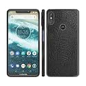 COVERLY for Motorola P30 Note Back Cover | Flexible Crocodile Pu Leather | Full Camera Protection | Raised Edges | Super Soft-Touch Hard Case | Protective Cover | Leather Case for Motorola P30 Note