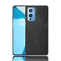 COVERLY for Oneplus 9 Back Cover | Flexible Crocodile Pu Leather | Full Camera Protection | Raised Edges | Super Soft-Touch Feel Hard Case | Fabric Protective Cover | Leather Case for Oneplus 9