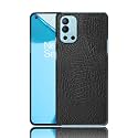 COVERLY for Oneplus 9R Back Cover | Flexible Crocodile Pu Leather | Full Camera Protection | Raised Edges | Super Soft-Touch Feel Hard Case | Fabric Protective Cover | Leather Case for Oneplus 9R