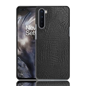 coverly for oneplus nord back cover  flexible crocodile pu leather  full camera protection  raised edges  super soft-touch feel hard case  fabric protective cover  leather case for oneplus nord