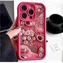 COVERLY Rose Strawberry Teddy Back Case Cover