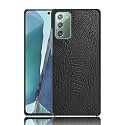 COVERLY for Samsung Note 20 Back Cover | Flexible Crocodile Pu Leather | Full Camera Protection | Raised Edges | Super Soft-Touch Hard Case | Protective Cover | Leather Case for Samsung Galaxy Note 20