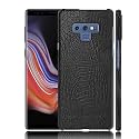COVERLY for Samsung Note 9 Back Cover | Flexible Crocodile Pu Leather | Full Camera Protection | Raised Edges | Super Soft-Touch Hard Case | Protective Cover | Leather Case for Samsung Galaxy Note 9