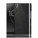 COVERLY for Sony Xperia XA1 Back Cover | Flexible Crocodile Pu Leather | Full Camera Protection | Raised Edges | Super Soft-Touch Feel Hard Case |Protective Cover | Leather Case for Sony Xperia XA1
