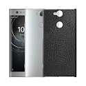 COVERLY for Sony Xperia XA2+ Back Cover | Flexible Crocodile Pu Leather | Full Camera Protection | Raised Edges | Super Soft-Touch Feel Hard Case | Protective Cover | Leather Case for Sony Xperia XA2+