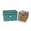 Covermates Adjustable Ornament Storage Box, 19.25" W x 13" D x 12.5" H