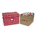 Covermates Adjustable Ornament Storage Box, 19.25" W x 13" D x 12.5" H