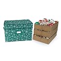 Covermates Adjustable Ornament Storage Box, 19.25" W x 13" D x 12.5" H