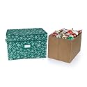 Covermates Adjustable Ornament Storage Box, 19.25" W x 13" D x 12.5" H