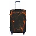Cow &amp; Energy Elasticity Luggage Protection Cover Travel Scratch Resistant Suitcase Covers Large (25-28 inch suitcase)
