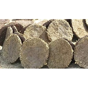 Cow Dung Cakes Brown