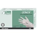 Surgicals Latex Examination Gloves Disposable Powder Free Examination White Hand Gloves Food Grade Ce &amp; Fda Approved Large Size- Pack of 100 Pieces, Non-Sterile