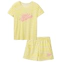 Cozchique Summer Pajamas for Girls Stripe