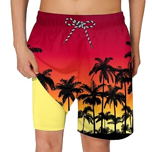 cozople 7-16t teen boys swim trunks quick dry upf 50 swimwear bathing suit for big boys beach swim boards shorts
