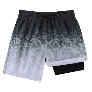 cozople 7-16t teen boys swim trunks quick dry upf 50 swimwear bathing suit for big boys beach swim boards shorts
