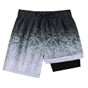 Cozople 7-16T Teen Boys Swim Trunks Quick Dry UPF 50+ Swimwear Bathing Suit for Big Boys Beach Swim Boards Shorts