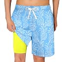 Cozople Boys Swim Trunks with Compression Liner Quick Dry Bathing Suit