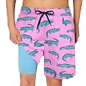 Cozople Boys Swim Trunks with Compression Liner Quick Dry Bathing Suit