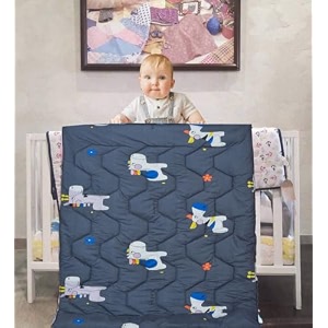 cozy furnish reversible kids comforter blanket quilt  super soft all-season  150 gsm  0-8 years  60x45 inches for kids  summer amp winter blanket for kid boys amp girls
