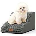 COZY KISS Dog Stair for Small Dog 11.8" H, 2 Step Pet Ramp for Chair