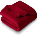 COZY QUEEN Solid Single Fleece Blanket for