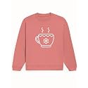 Cozy Winter Holiday Sweatshirt Cotton Fleece Hot