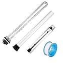 CozyCabin 4Pcs RV Water Heater Elements Included 1 Magnesium Anode Rod 1 Electric Water Heating Element 1 Dual Hex Wrench and 1 Tape Replacement Kit Fit for Suburban Water Heaters