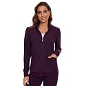 COZYFIT Scrub Jackets for Woman, Zip Front Nurse Jacket