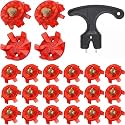 Cozypower 31 Pcs Golf Spikes Cleats Metal Screw with Tool