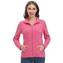 COZZIPLUS Women's Sweater Fleece Jacket Full Zip Knit Jacket with Pockets