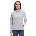 COZZIPLUS Women's Sweater Fleece Jacket Full Zip Knit Jacket with Pockets