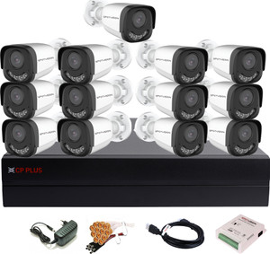 cp plus 16 channel hd dvr 1080p24mp advanced color nightvision outdoor cameracpar-508 security camera