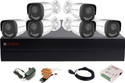 CP PLUS 8 Channel HD DVR 1080P,2.4MP SPOTVISION Color Nightvision Outdoor & Indoor Security Camera