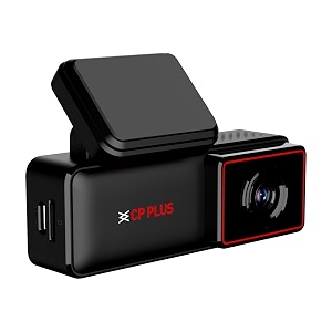 cp plus cp-ad-h2b-pw car dashcam with gps  2mp full hd resolution  large field of view  supports g sensor  supports night vision  suitable for large cars amp suvs