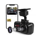 CP PLUS Dash Cam for Car CP-W310 | 2K 3MP Full HD+ Single Channel Dashcam | 1296P Recording | Built-in Microphone | WiFi (AP Mode) | G-Sensor | Night Vision | 137° Wide View Angle | Upto 1TB Storge