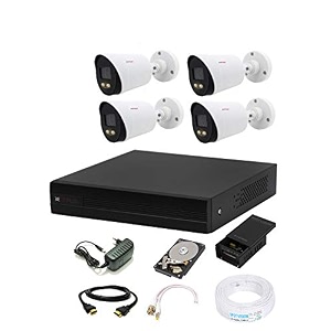 cp plus wired 1080p hd 4 channel hd dvr outdoor camera 24 mp 1 tb hard disk