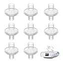 CPAP Filters for CPAP and BiPAP Machine - CPAP Inline Filters Compatible with ResMed, Dreamstation &amp; Any Machine with 22mm and 25mm Cpap Tube Hose, CPAP Supplies Accessories, 8 Packs