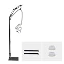 CPAP Hose Tube Holder Lifter Clamp Clip Hook Support Bedside Storage Kit_Metal Structure Strong_5.6 ft Max High_Angle Height Adjustable_Prevent Hose Loose Tangle Air Leakage (Black Color)