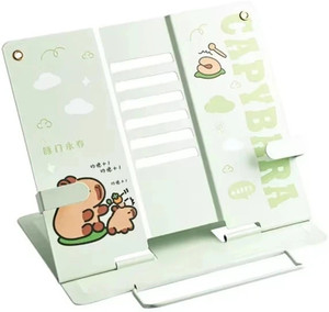 CPM 1 Compartments Metal Book Stand Green