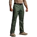 CQR Men's Quick Dry Work Pants, Water Resistant Outdoor Tactical Pants, Lightweight Stretch Cargo Hiking Pants