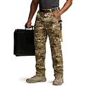 CQR Men's Quick Dry Work Pants, Water Resistant Outdoor Tactical Pants, Lightweight Stretch Cargo Hiking Pants