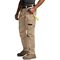 CQR Men's Quick Dry Work Pants, Water Resistant Outdoor Tactical Pants, Lightweight Stretch Cargo Hiking Pants