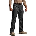 CQR Men's Quick Dry Work Pants, Water Resistant Outdoor Tactical Pants, Lightweight Stretch Cargo Hiking Pants